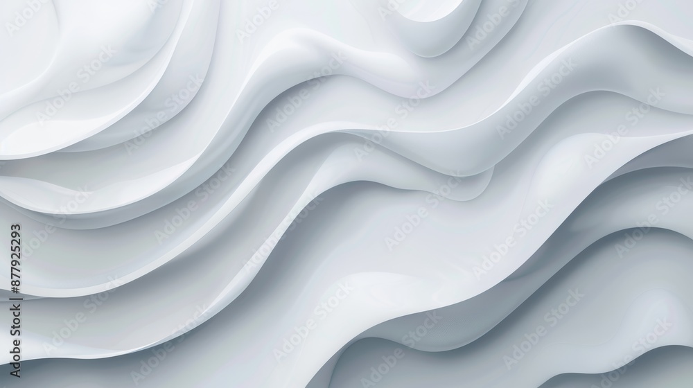Poster stylish wave abstract background for website banner generative ai