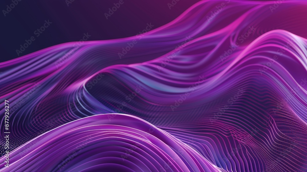 Aufkleber vibrant gradient mesh background for poster design generative ai