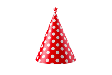 Party hat PNG transparent background image for festive celebrations, birthday parties, and holiday events