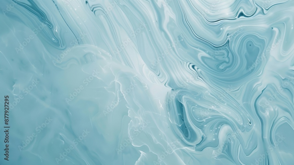 Aufkleber calming light blue background for website or header generative ai