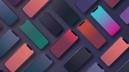 Modern Tech Wallpapers for Digital Backgrounds Generative AI