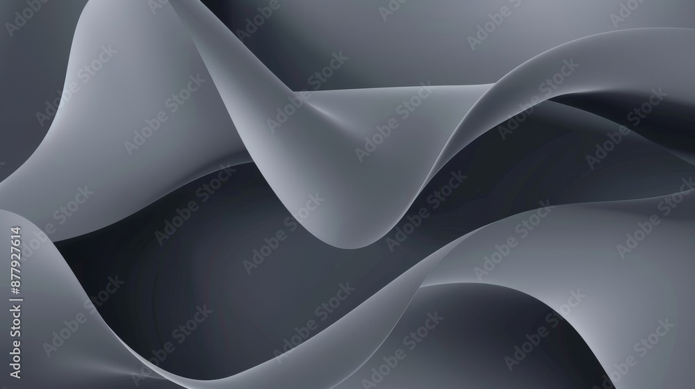 Aufkleber elegant gray background for sophisticated presentations generative ai