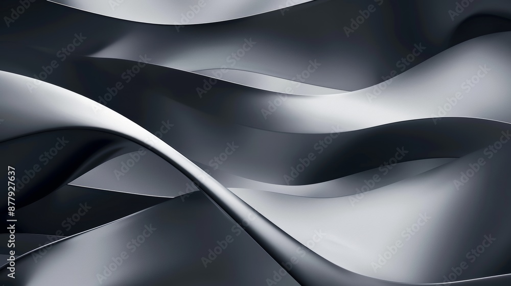 Poster elegant gray background for sophisticated presentations generative ai