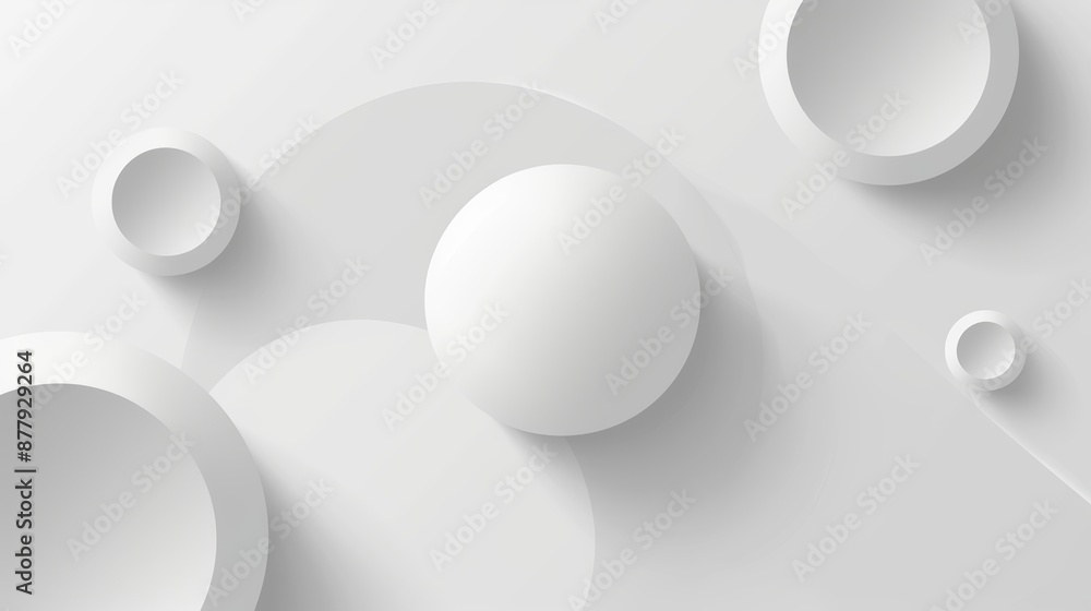 Aufkleber modern geometric background for business presentations generative ai