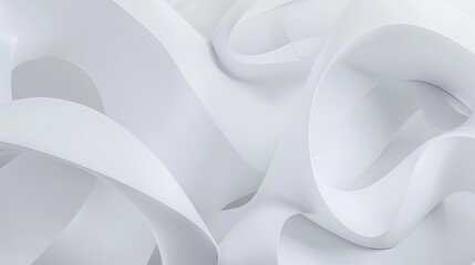Luxury Business Banner with Abstract Shapes Generative AI