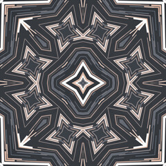 Futuristic Abstract Seamless Pattern Background