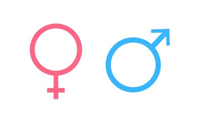 Female and male sex icon