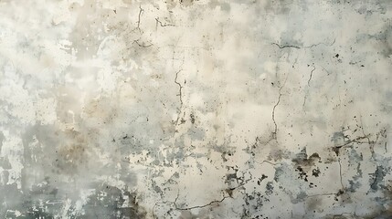 Cracked Grey and Beige Concrete Wall Texture Background