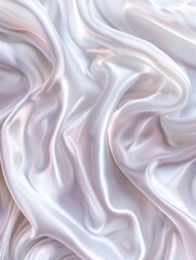 Fototapeta premium A detailed view of a white fabric with texture and weave visible