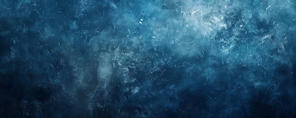 A dark blue and black abstract background with a grainy texture resembling outer space This moody and atmospheric design is perfect for creating posters wallpapers