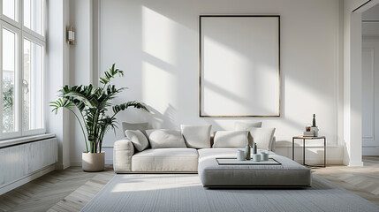 Modern architecture living room interiors