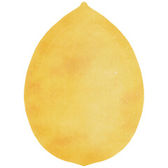 Lemon has water drop with lemon slices andisolated on white background