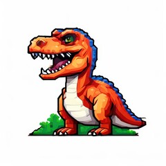 Obraz premium the AI Image Generator, dinosaur head