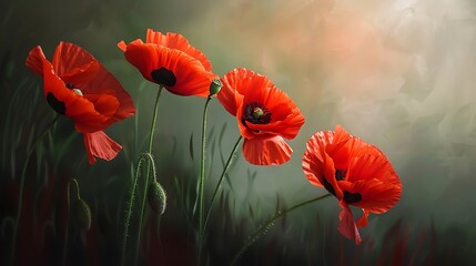 Obraz premium escholtzias or poppies