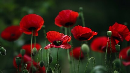 Obraz premium escholtzias or poppies