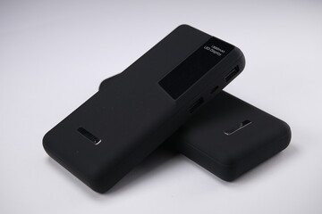 Black Portable Charger - Fast Charging- Power Bank