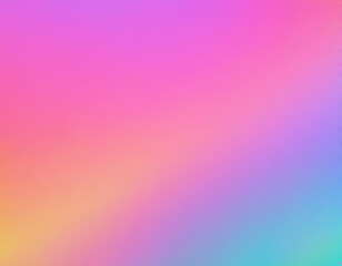 Fototapeta premium Glitch holographic pastel neon rainbow with an iridescent gradient backdrop