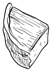 cheese handdrawn illustration