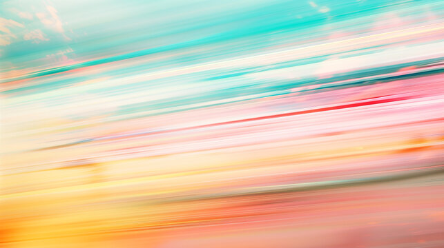 Colorful abstract lines swosh background wallpaper beautiful rainbow colors pastel photograph