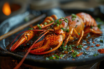 Food-Fotografie Flusskrebs