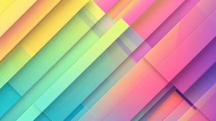 Obraz premium Abstract geometric gradient spring color scheme for web design