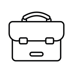 Portfolio bag, ready to use vector design