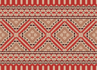 Ethnic tribal style seamless background with frame vector 10 in EPS, JPG format. style, seamless, frame, Tribal, Ethnic
