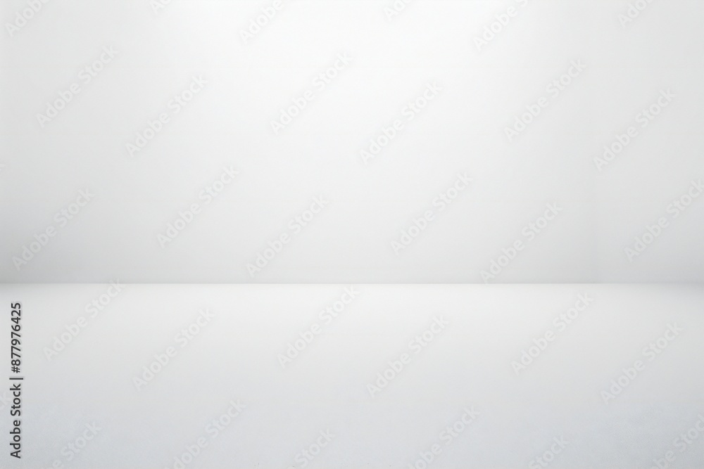 Wall mural plain white simple interior architecture background generative ai