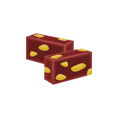 Kuri Mushi Yokan, Japanese redbeans jelly with chestnut.