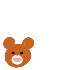 クマさんのフレーム