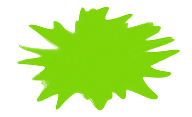 飛び散ったインク、ペンキのようなフレーム