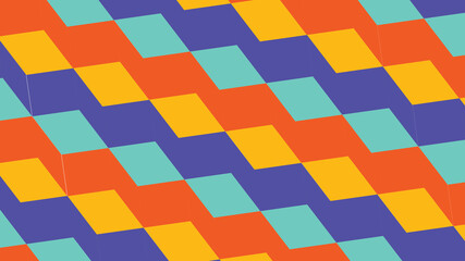 Colorful Geometric Pattern Background