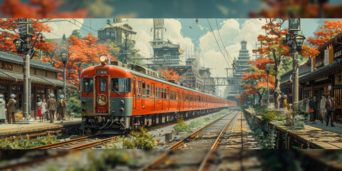 太陽に向かって咲くバラ