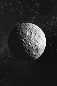 The distant Oort Cloud, a vast region of icy debris surrounding the solar system and the source of long-period comets, Generative AI