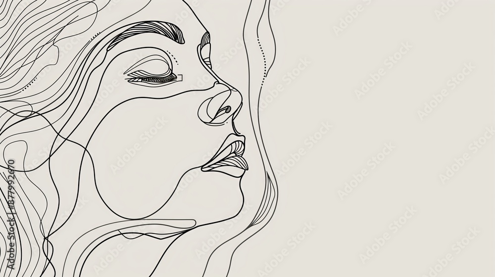 Poster line art is used in modern design for a minimalist look, highlighting clean lines and simplicity.