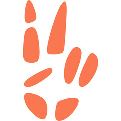 Colorful Handprints Illustration