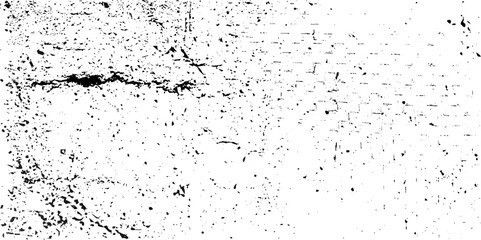 Abstract grunge background black and white texture vector. Dust Overlay Distress Grainy Grungy Effect.