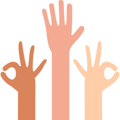 International Youth Day Hand Expression