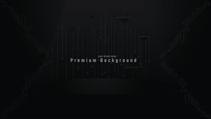 Abstract Technology and Science Background, Pattern Background, Dark and Light Background, 