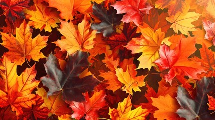 A pile of fallen leaves on the forest floor