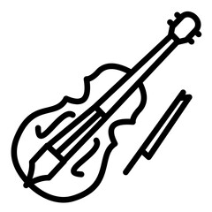 Obraz premium Cello Icon