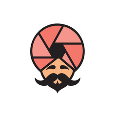 Photo guru character