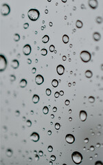 Water Drops on a Window