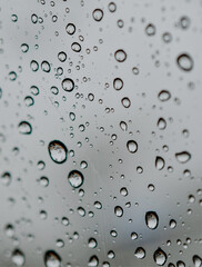 Water Drops on Window