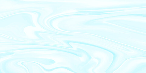 Liquid abstract paint marble background  vector backdrop cover flyer poster gradient  illustration.  Sky blue and white alcohol ink painting background. Liquid marble image.