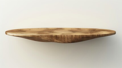 Fototapeta premium Wall mounted shelf with smooth surface