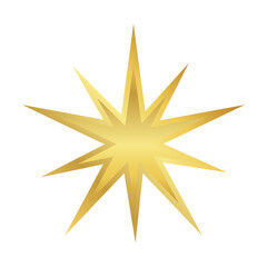 star gold, star golden icon, star sign