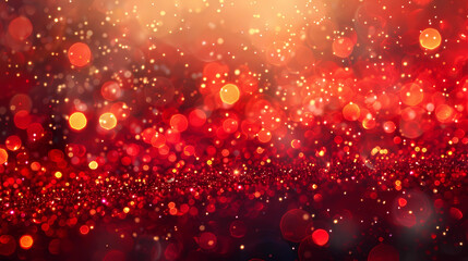 Christmas xmas background red abstract valentine, Red glitter bokeh vintage lights, Happy holiday new year, defocused, Christmas lights defocused background