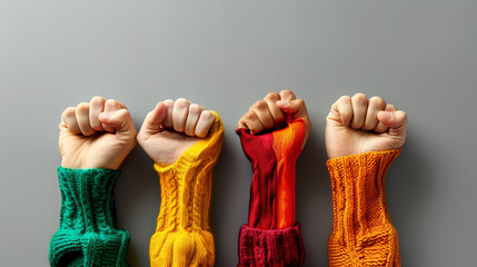 Photo realistic empowerment, inclusive workplaces, diverse leadership teams, detailed empowering interactions, highresolution inclusive empowerment