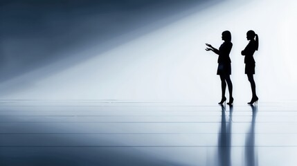 Women mentoring and teaching